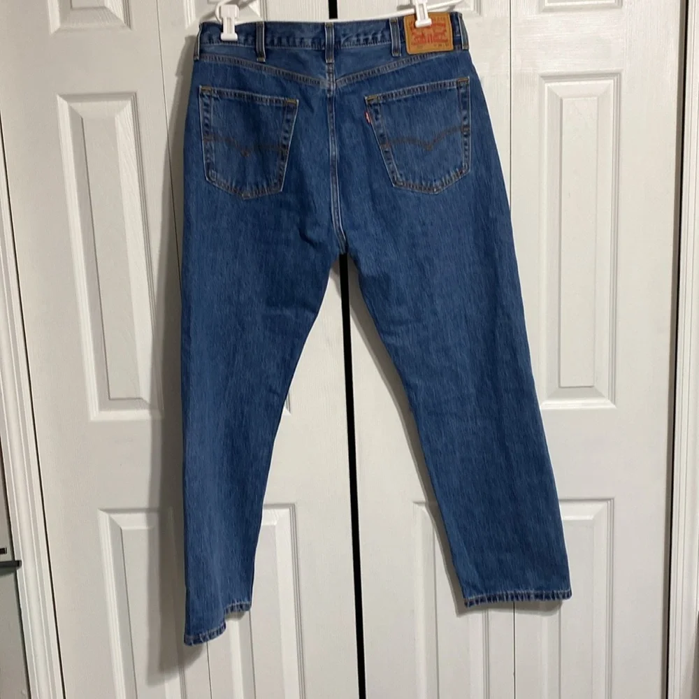 Levi's Mens Straight Blue Jeans 505 pants size 38 x 30